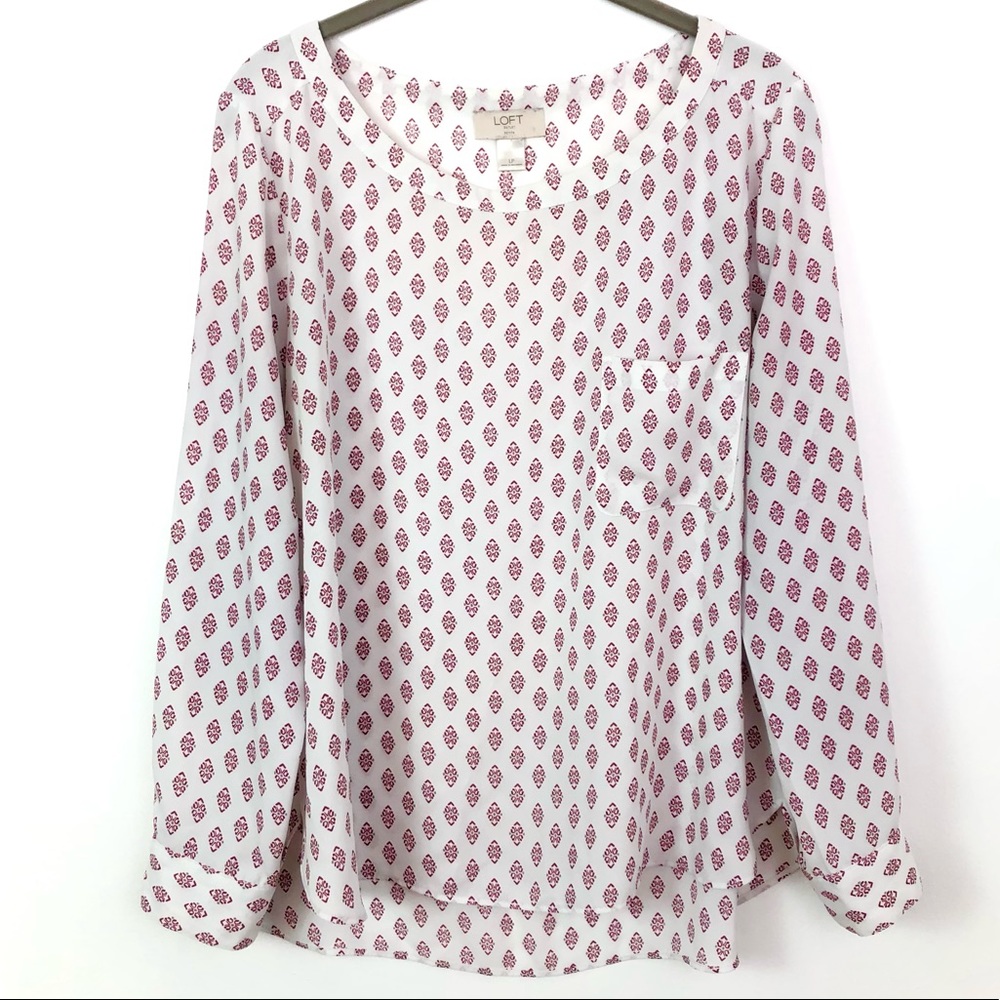 Chiffon Loft Outlet Petite Blouse LP